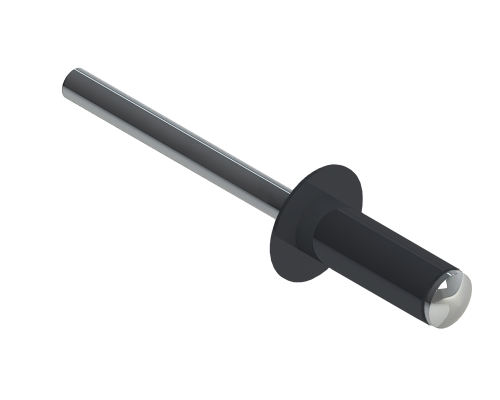 Заклепки вытяжная RAL 7024 4,0*10