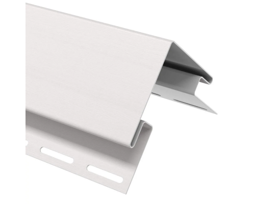 Угол наружный ТЕХНОНИКОЛЬ ОПТИМА 75 Жасмин (Белый), 3м