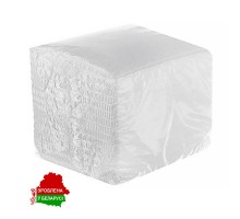 Салфетки VETA WHITE ECO бумажные неокрашенные 100 шт/уп