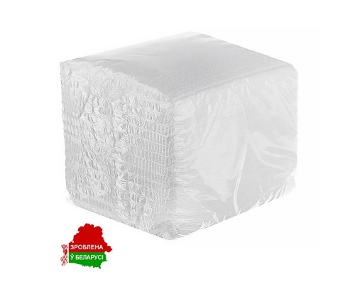 Салфетки VETA WHITE ECO бумажные неокрашенные 100 шт/уп