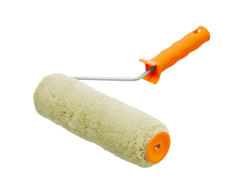 Валик "Фасадные работы", 250 мм,ворс 18 мм, D 48 мм, D ручки - 6 мм, полиакрил,полиэстер Сибртех
