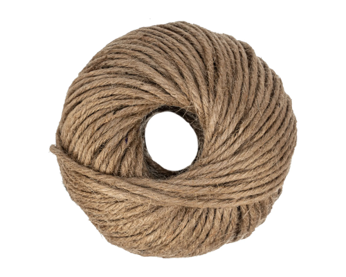 Шпагат джутовый, 2.5 мм, L 60 м, 5-ниточный , Сибртех