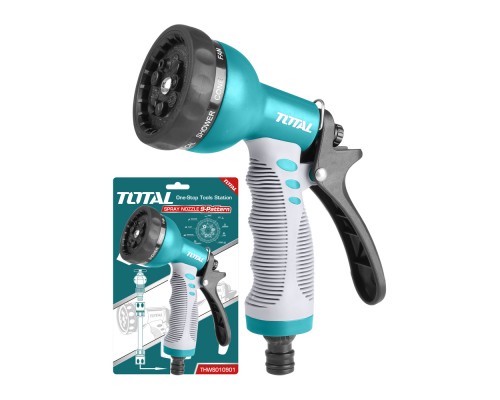 Пистолет-распылитель 9-позиционный TOTAL THWS010901