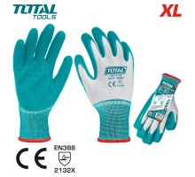 Перчатки латексные с манжетой XL TOTAL TSP13103