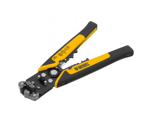 Щипцы для зачистки электропроводов 0,2-6 мм2, функция обрезания проводов// Denzel (17742)