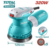 Эксцентриковая шлифмашина TOTAL TF2131256