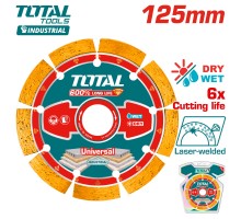 Диск алмазный 125 мм TOTAL TAC2171251