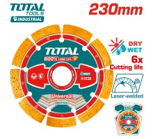 Диск алмазный 230 мм TOTAL TAC2172301
