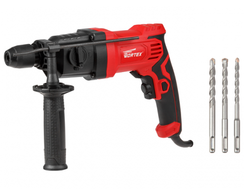 Перфоратор WORTEX RH 2427 в коробке + набор буров