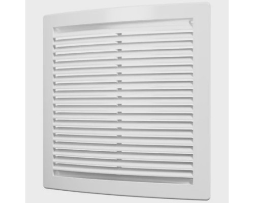 Решетка вентиляционная вытяжная АБС 250х250, белая V2525PЦ, 2525PЦ