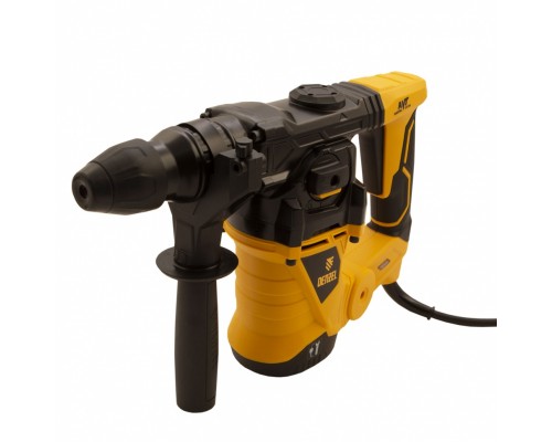 Перфоратор электрический RHV-1250-30, SDS-plus, 1250 Вт, 5 Дж, 3 плюс 1 режим Denzel