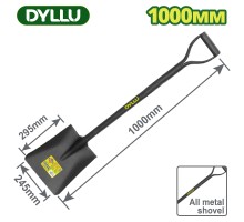 Лопата совковая из стали 1000 мм DYLLU DTSE3314