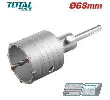 Коронка SDS-plus 68мм TOTAL TAC430681