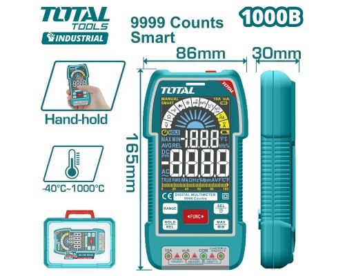Мультиметр цифровой TOTAL TMT5110004