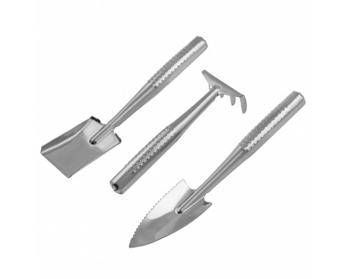 Набор по уходу за комнатными растениями, цельнометаллический, 3 предмета, Luxe, Palisad (62909)