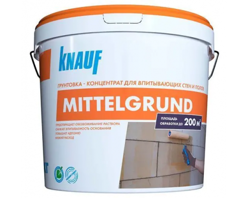 Грунтовка концентрат 1:5 универсальная Миттельгрунд KNAUF 10 кг