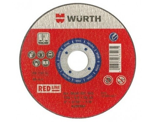 0669111250 Отрезной круг по металлу 125*1 Wurth