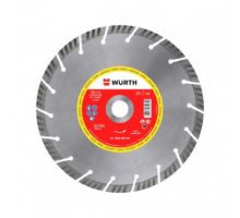 0668000235 	Алмазный круг по бетону сигментированный Turbo 230x22,2 мм Wumax