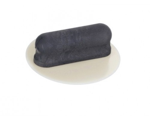 Мини-кельма пластиковая STMDECOR, круглая, белая, 100х3мм (RSL33-1W)