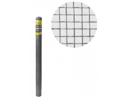 LIHTAR Сетка тканая оцинкованная D0.4 ячейка 2,5/2,5 1*1м2