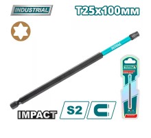 Бита ударная T25 100 мм TOTAL TACIM71T25100