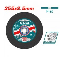 Круг отрезной 355x2,5х25,4 мм по металлу TOTAL TAC2253551