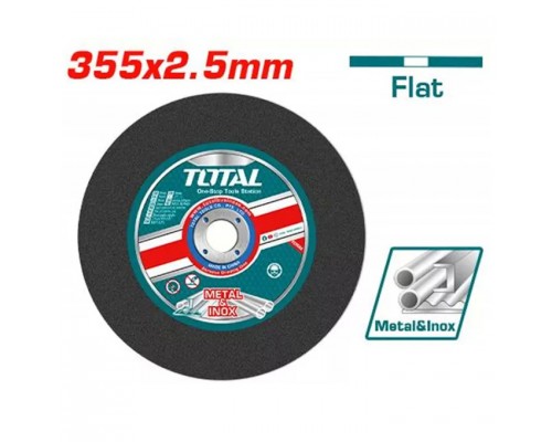 Круг отрезной 355x2,5х25,4 мм по металлу TOTAL TAC2253551