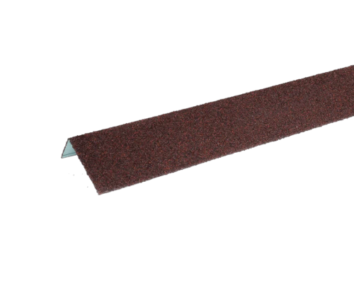 Наличник оконный металлический ТЕХНОНИКОЛЬ HAUBERK Обожженный 5*10*125см