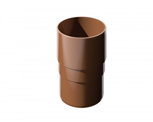 Муфта трубы ТЕХНОНИКОЛЬ ПВХ Коричневый