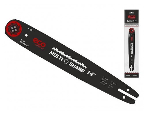 Шина 35 см 14" 3/8" LP 1.3 мм 9 зуб. MULTI SHARP ECO CSP-040