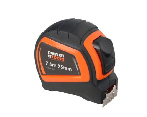 Рулетка 10м x 25мм FT1507 FASTER TOOLS