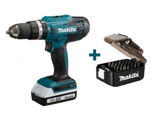 Аккум. дрель-шуруповерт MAKITA HP 488 DWE в чемодане
