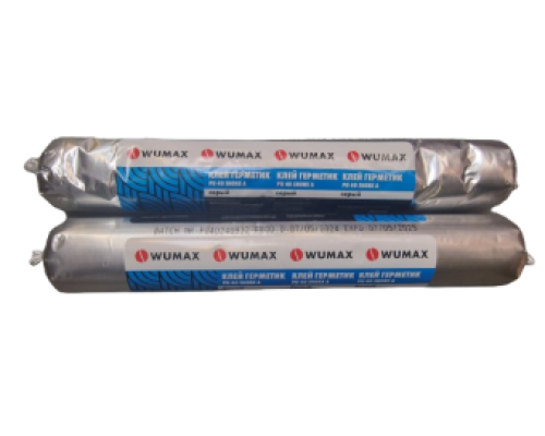 Герметик полиуретановый WUMAX PU 40 Shore A, черный, 600мл.