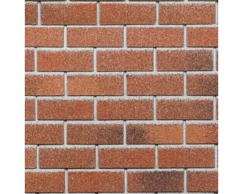 ТЕХНОНИКОЛЬ HAUBERK фасадная плитка, Красный кирпич 0,25м*1м (в уп=2м2)
