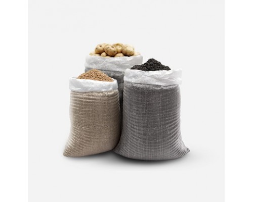 Мешок тканый полипропиленовый прозрачный 500*800