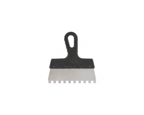 Шпатель фасадный 150 мм. зубчатый 8x8, FASTER TOOLS