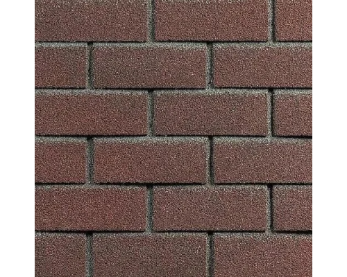 ТЕХНОНИКОЛЬ HAUBERK фасадная плитка, Обожжённый кирпич 0,25м*1м (в уп=2м2)