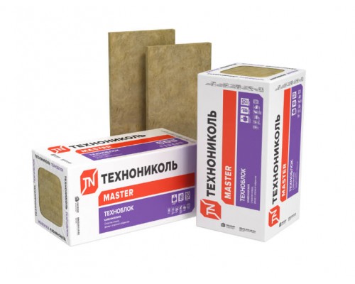 ТЕХНОБЛОК СТАНДАРТ Минеральная каменная вата 1200х600х50 (упаковка 0,432м3 /8,64м2)