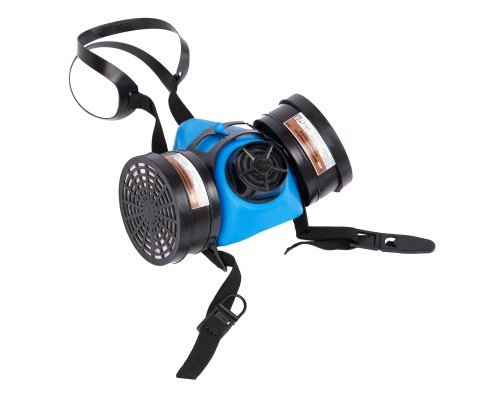 Полумаска изолирующая Исток-300/400 со сменными комбинированными фильтрами А1Р1 Россия