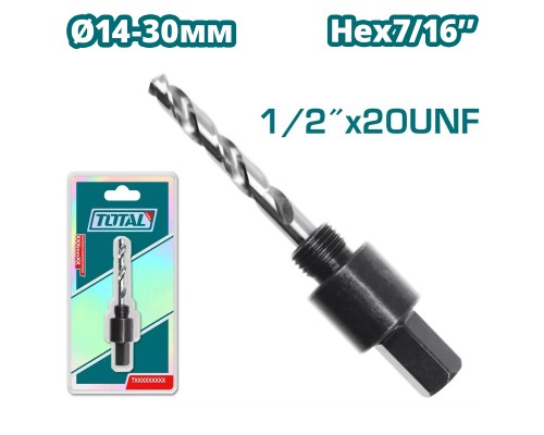 Сверло Hex 7/16 " для коронок TOTAL TAC4206