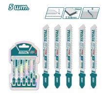 Пилка для лобзика 50 мм по металлу TOTAL TAC51118A (5 шт)