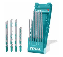 Набор пилок для лобзика TOTAL TACSD7386 (8шт)