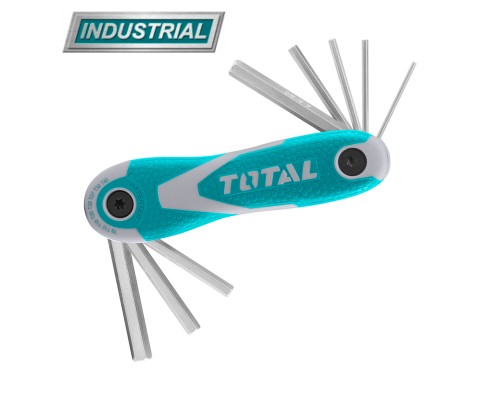 Набор ключей шестигранных 2-8 мм TOTAL THT1061826 (8 шт)