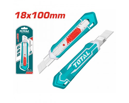 Нож строительный выдвижной TOTAL THT511815