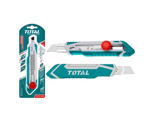 Нож строительный выдвижной TOTAL THT511826
