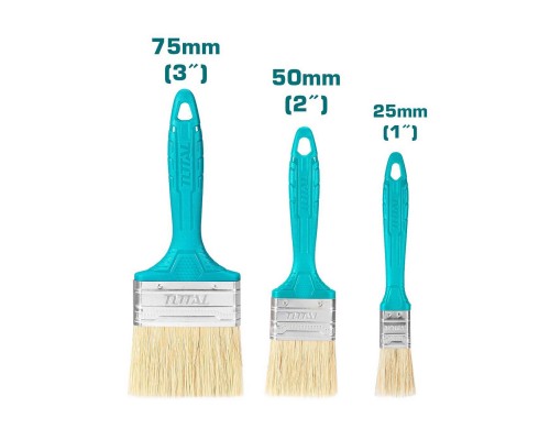 Набор кистей TOTAL THT8450301 (3 шт)