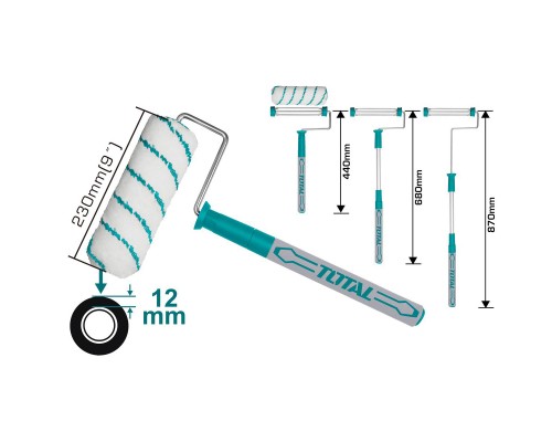 Валик 230 мм TOTAL THT8592T