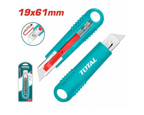Нож строительный выдвижной TOTAL TRSUK19