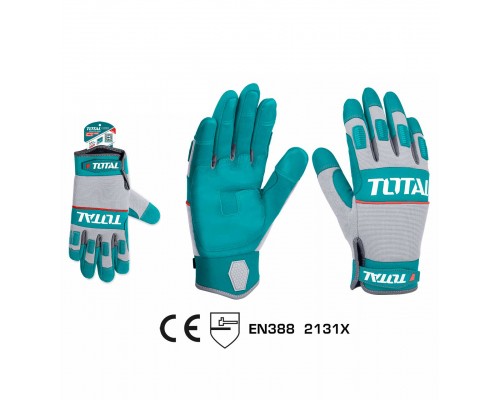 Перчатки рабочие размер XL TOTAL TSP1806-XL