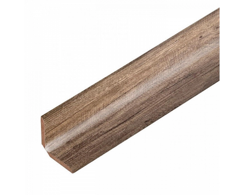 Угловая планка МДФ АБСОЛЮТ Дуб Лофт Темный 25*25*2620 мм